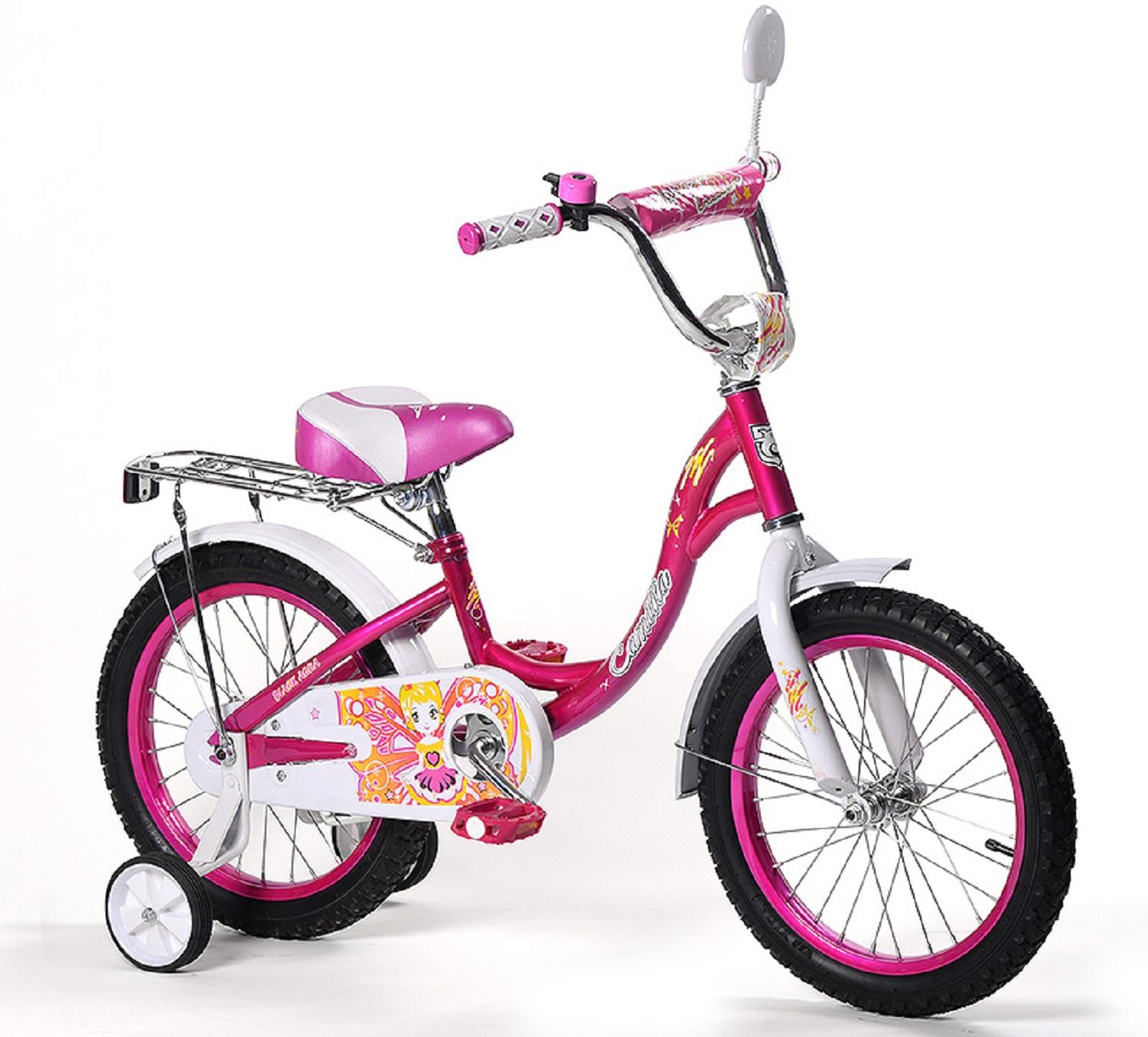 Велосипед  16"Camilla",1s 2017 (розовый,фиолетовый,бирюзовый)KG1617