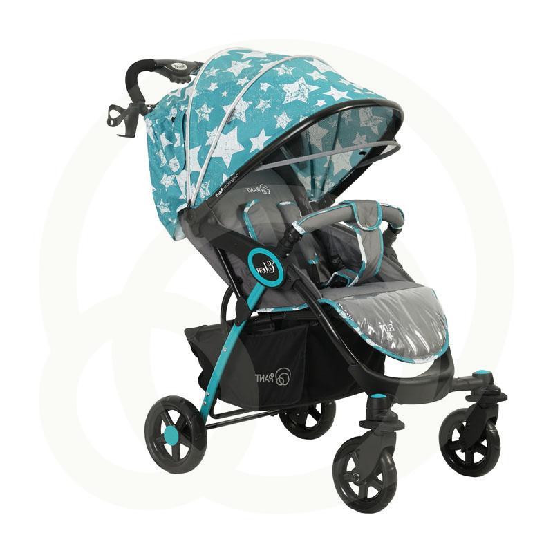 Коляска прогулочная "Elen"RA001 Stars aguamarine