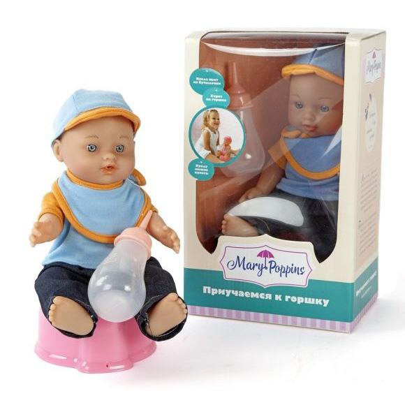 Пупсы "Приучаем к горшку" в кор.