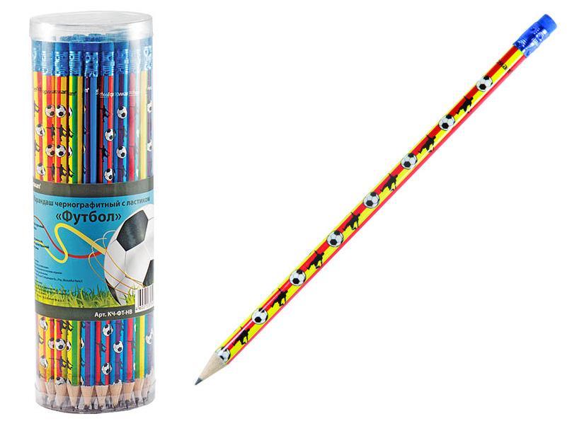 Карандаш с ластиком "Футбол"