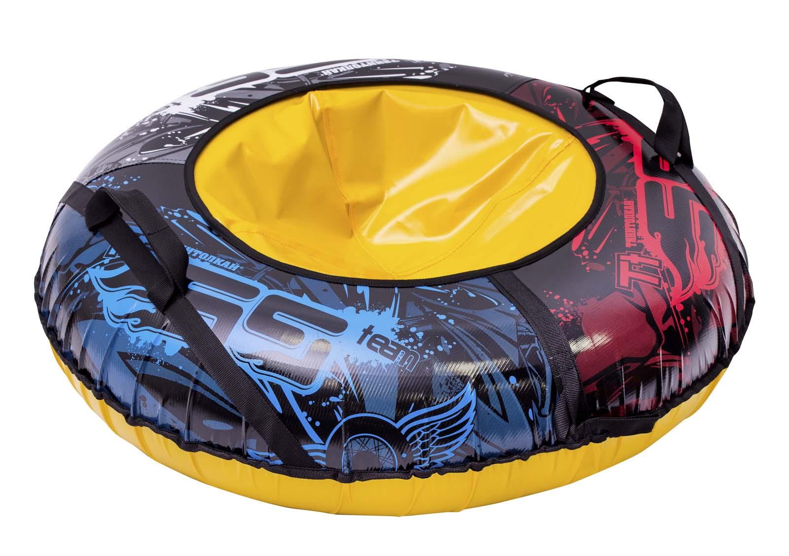 Надувные санки тюбинг тент ТяниТолкай ТТ59 93 см