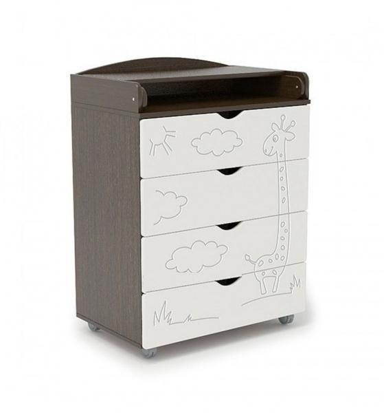 Комод Sweet Baby Venerdi Wenge Avorio Жираф венге/слоновая кость																								