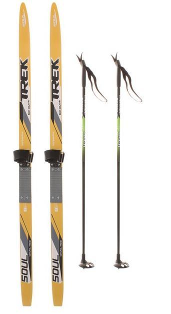 Комплект лыж TREK Blazzer (Маяк/Валамаз/135/95(+/-5см),крепление: КМУ 001)