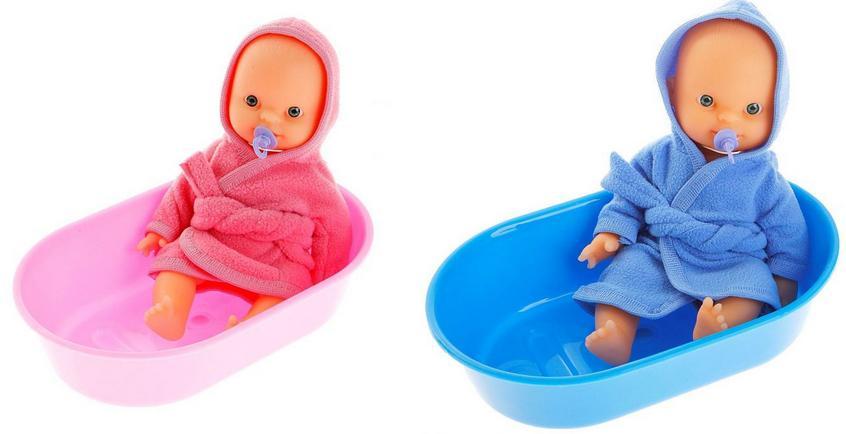пупс в ванночке 22020
