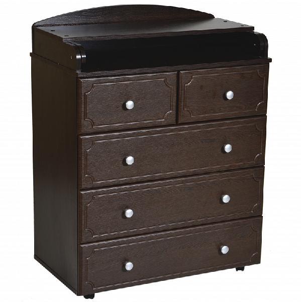 Комод детский "Victoria 805 МДФ" с шариковыми направляющими (венге)														