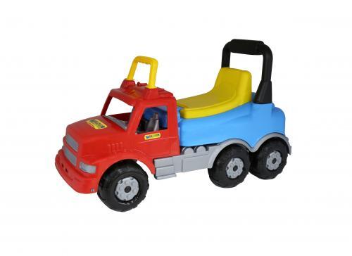 каталка-автомобиль "Буран" №2 (красно-голубая)