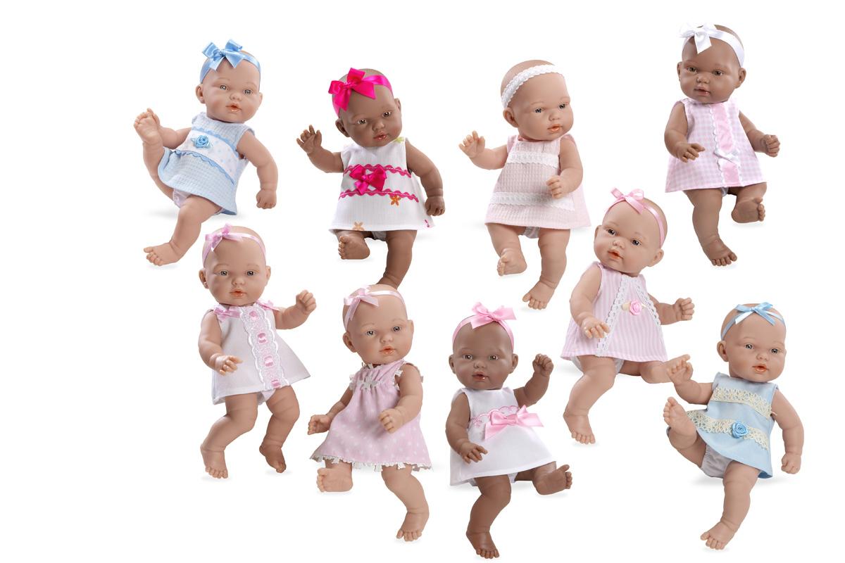 Arias пупс винил в одежде 26см в кор. с ручкой