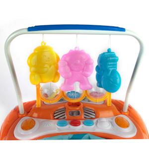 Ходунки-качалка "EMILY" муз.на бат.сосветом.пласт.основа,8 колес,стопоры