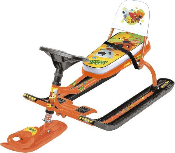Снегокат "Тимка спорт 4-1" (ТС4-1/ММ2 ми-ми-мишки на желтом)