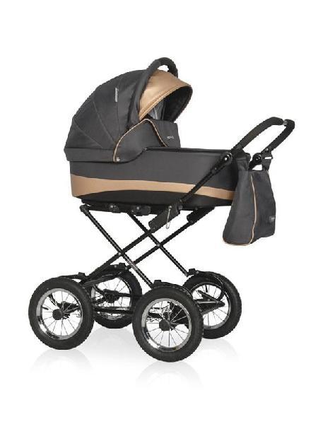Коляска ALFA Ecco Сlassic(2 в1)(Rico Basic)02 графит-песочный																						