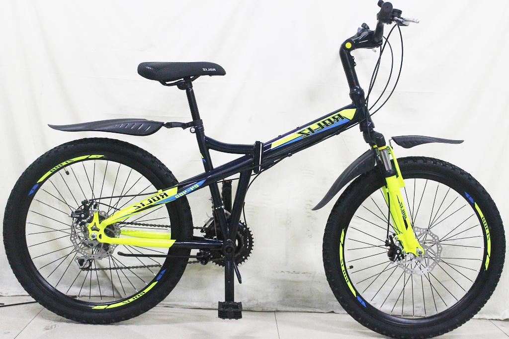 Велосипед ROLIZ 24-400 бел-красный,черн-желтый