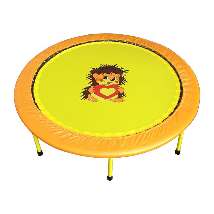 Складной мини-батут 48 диаметр 122 оранжевый/зеленый