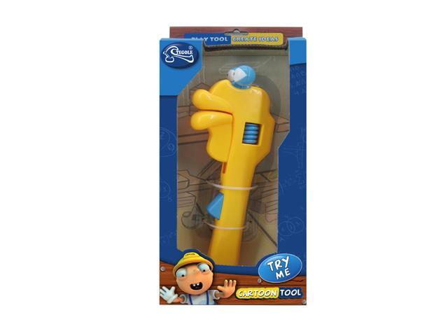 Разводной ключ на бат. (свет,звук) в кор. КТ1303