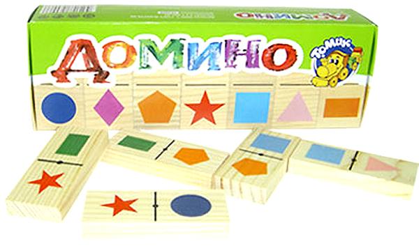 Домино "Геометрические фигуры" 5655-1