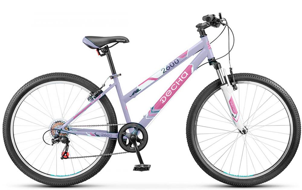 Велосипед 26" Десна-2600 V  (17" сиреневый,бирюзовый 2017) V020