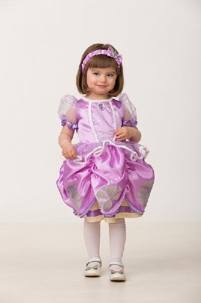 Карнавальный костюм "София Прекрасная" р.26 (платье, повязка)