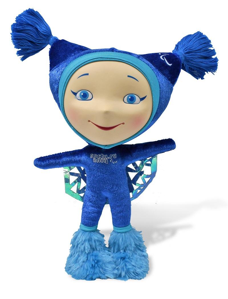 игрушка мягкая Снежинка GT5778 в кор. 34 см Sochi 2014