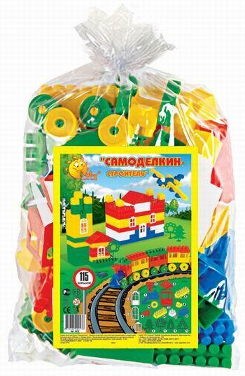 Констр-р Строитель большой 115эл. в мешке