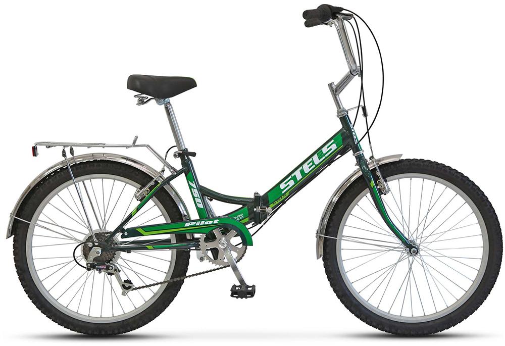 Велосипед STELS Pilot 750 24"х16" белый/красный.белый/синий