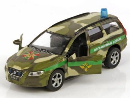 Машина мет. ин. Volvo Пограничные войска открыв.двери,свет,звук