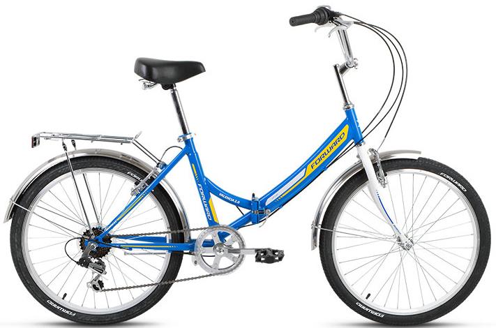 Велосипед FORWARD VALENCIA 2.0 скл.(24" 6ск.рост 16")красный/белый,черный/белый,белый