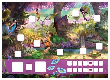 Учимся считать. Феи. (игра с наклейками) Disney