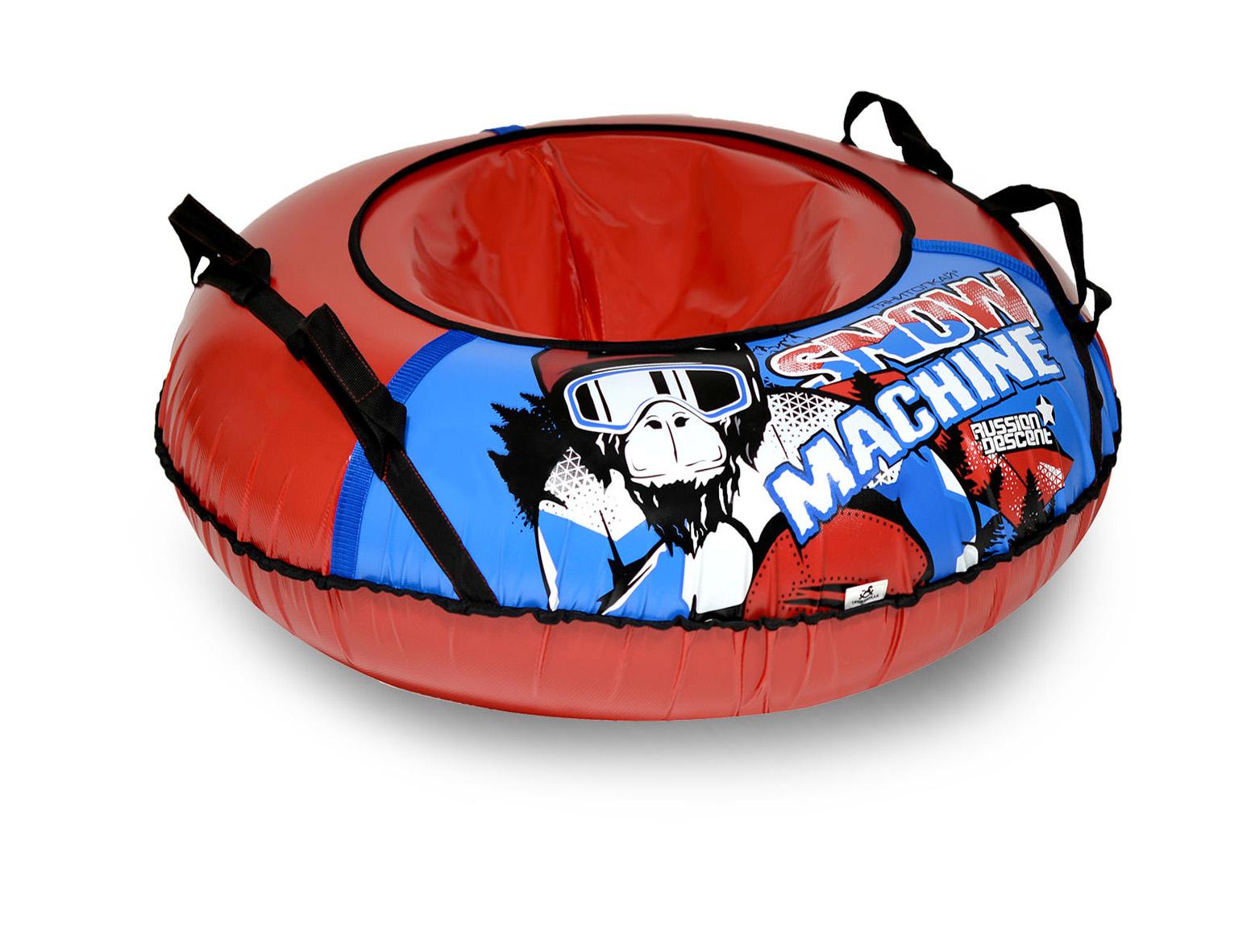 Надувные санки тюбинг тент ТяниТолкай SNOW MACHINE 107 см