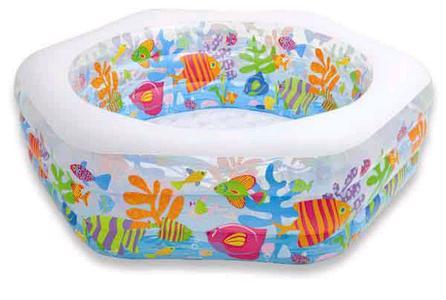 н.басс.аквариум (надув.пол) 193х180х64см от 6 лет 299300