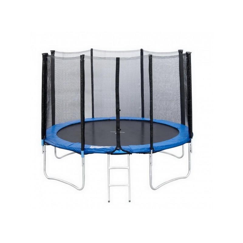 Батут детский с  защитной  сеткой  3,7  м "Trampoline 12"