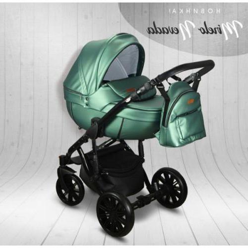 Коляска 2 в 1 Mirelo Nevada Eco(металик зеленый13) 