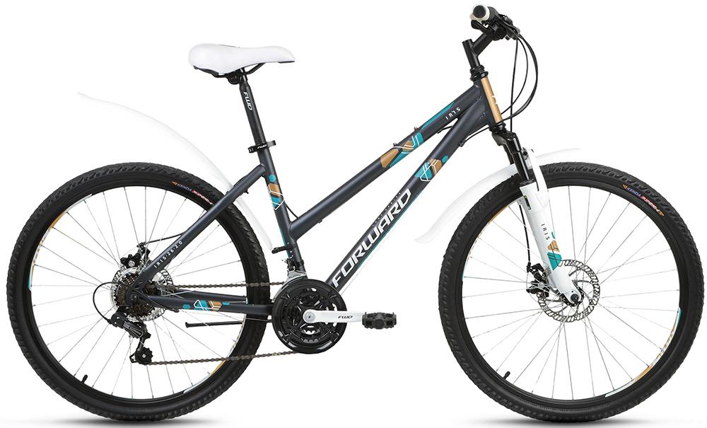 Велосипед IRIC 26 2.0 disc (26 21 ск.рост 17)серый мат.,песочный