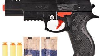 Оружие,стреляющее мягкими снарядами,разбухающие в воде