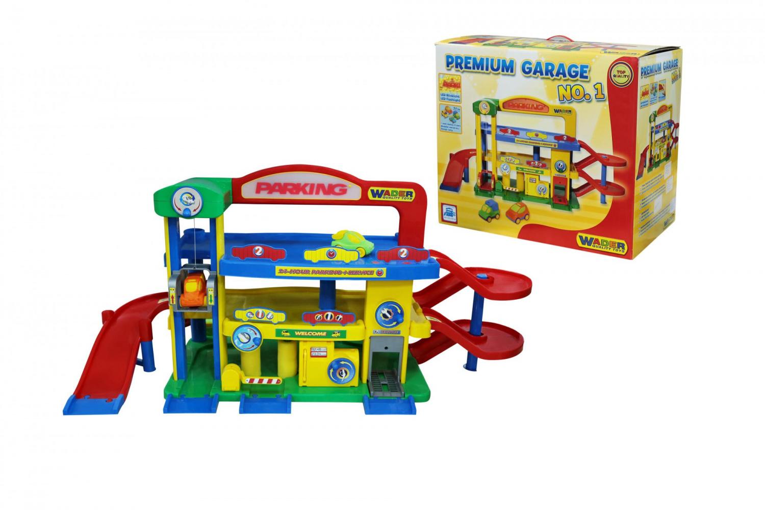 Гараж №1 "Премиум"с автомобилями (в коробке)