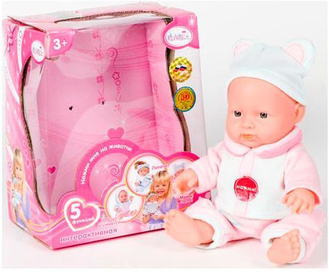 Пупс " карапуз" 24см озвуч. на бат.с твердым телом одежда в асс.138081