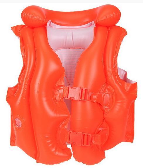 н.жилет надувн. делюкс оранж.3-6 лет