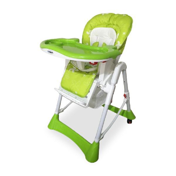 Стул для кормления Smart от 5 мес.до 3-х лет(Indigo)(белый с мишкой)