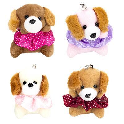 Брелок мягкий в виде собаки,полиэстер Сноу Бум
