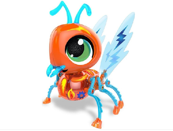 1TOY Игрушка РобоЛайф Красный Муравей интер.(Модель для сборки) со зв.эф.