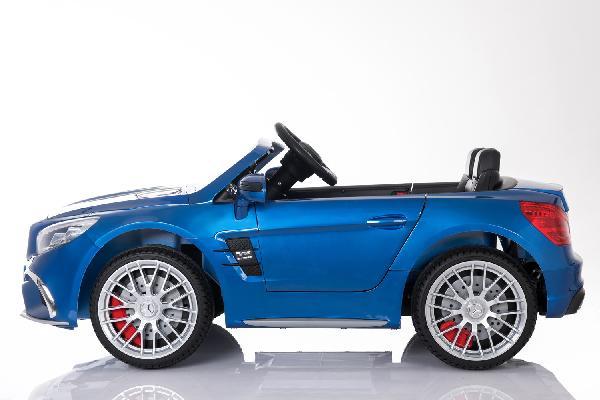 Электромобиль Mercedes-Bens SL-65 синий