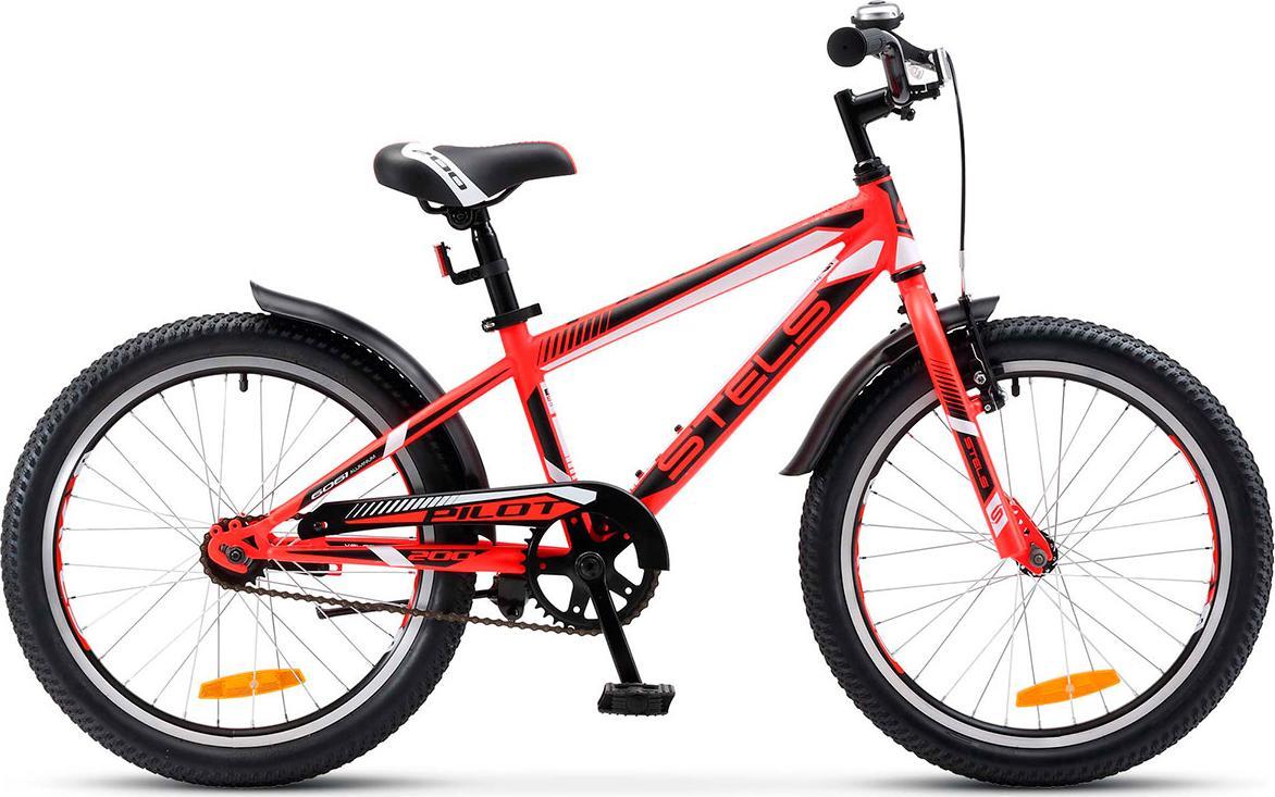 Велосипед  STELS Pilot -200 Gent 11"(зелёный/чёрный/белый,красный/чёрный/белый)