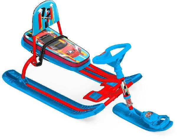 Снегокат "Тимка спорт 4-1" Nika kids sportcar, красный каркас