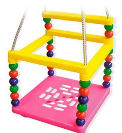 Качели пластмассовые (со спинкой) 01308