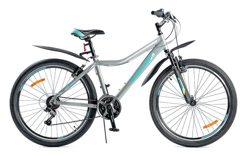 Велосипед Black Agua Lady 2671 D matt 26", 2018 (серо-бирюзовый,черно-розовый)