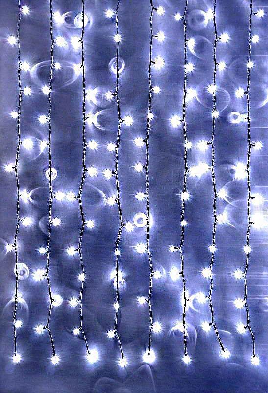 Занавес светодиодный SNOWHOUSE 500 белых LED ламп 250*150 см 