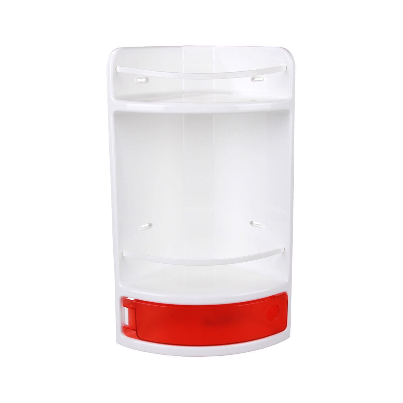 Полка для ванной (угловая)(оранжевый)