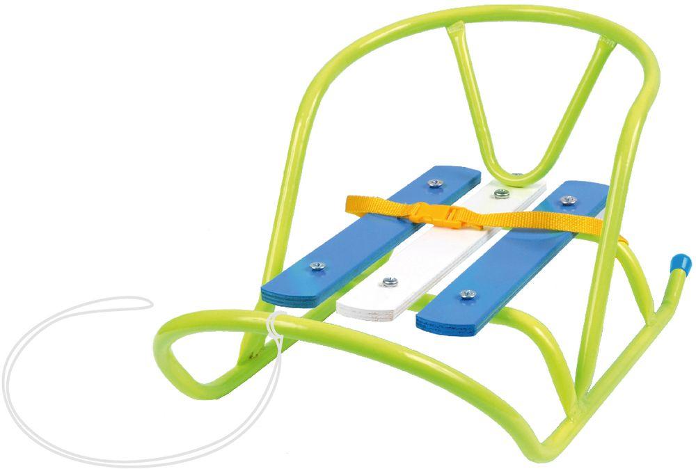 Санки кукольные(голубой,красный,лимонный)