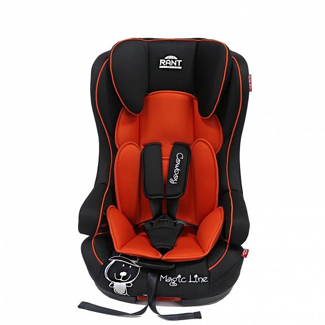Автокресло   "Cowboy"isofix группа 1-2-3 (9-36 кг)(Red/красный,фиолетовый)