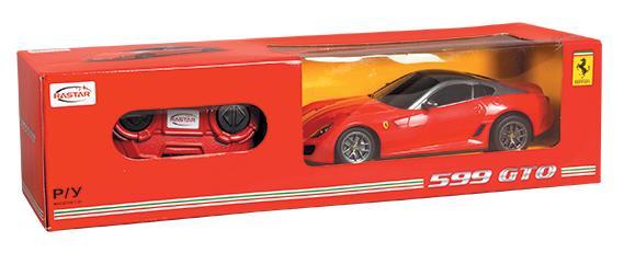 Машина р/у RASTAR FERRARI 599 GTO цвет в ассортим.в кор. 60400/RASTAR
