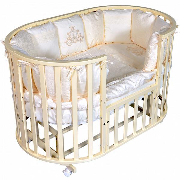 Кровать детская "Sofia 2" 6 в 1 слоновая кость