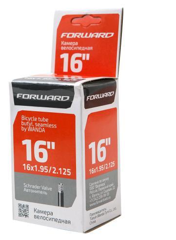 Камера велосипедная 16х1.95/2.125  (RTS16BWND001) (бутиловая,TU16  Wanda